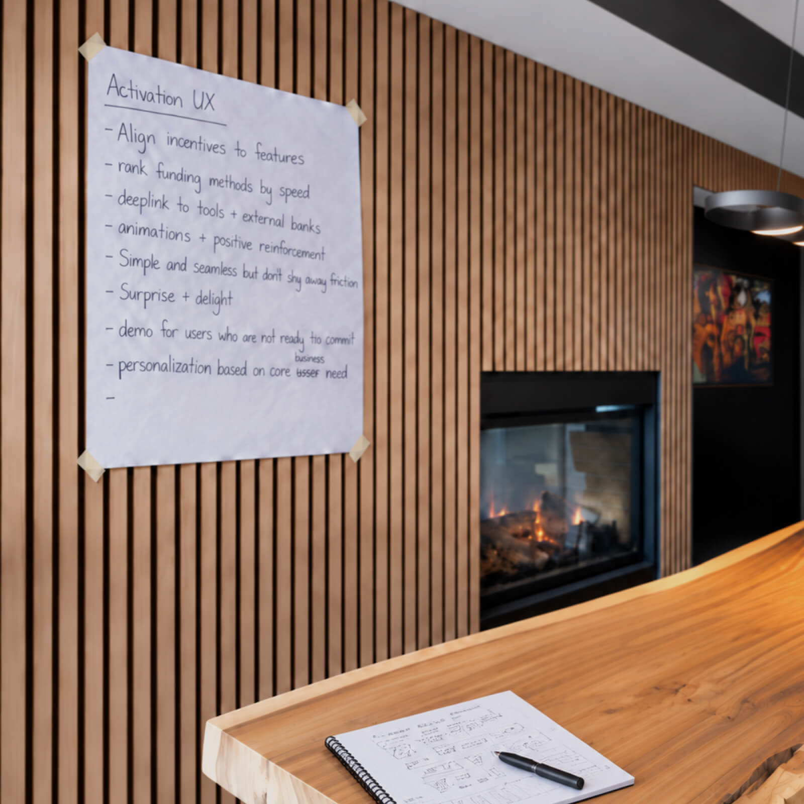 Photo of the Airbnb the team worked in during the Toronto hackathon